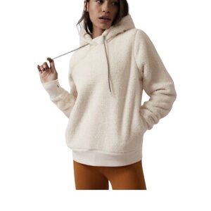 Athleta Tugga Sherpa Teddy Bear Hoodie
